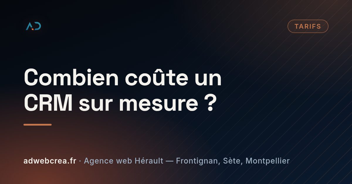 Combien coûte un CRM sur mesure ?